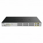 Коммутатор D-link DGS-1026MP/B2A 1000 Base-T (1000 мбит/с), 2 SFP порта