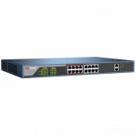 Коммутатор Hikvision DS-3E1318P-E 1000 Base-TX (1000 мбит/с), 2 SFP порта
