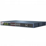 Коммутатор Hikvision DS-3E1318P-E 1000 Base-TX (1000 мбит/с), 2 SFP порта