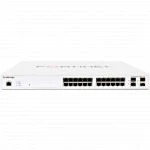 Коммутатор Fortinet FortiSwitch-124F-FPOE FS-124F-FPOE 1000 Base-T (1000 мбит/с), 4 SFP порта