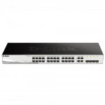 Коммутатор D-link DGS-1210-28/FL2A 1000 Base-T (1000 мбит/с), 4 SFP порта