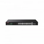 Коммутатор IP-COM G1128P G1128P-24-250W 1000 Base-T (1000 мбит/с), 2 SFP порта