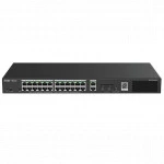 Коммутатор Ruijie RG-ES228GS-P 1000 Base-T (1000 мбит/с), 2 SFP порта