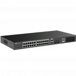 Коммутатор Ruijie RG-ES228GS-P 1000 Base-T (1000 мбит/с), 2 SFP порта