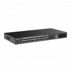 Коммутатор Ruijie RG-ES228GS-P 1000 Base-T (1000 мбит/с), 2 SFP порта