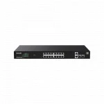 Коммутатор TENDA TEG2220P-16-250W 1000 Base-T (1000 мбит/с), 2 SFP порта