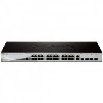 Коммутатор D-link DGS-1210-28/ME/B1A 1000 Base-TX (1000 мбит/с), 4 SFP порта