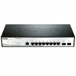 Коммутатор D-link DGS-1210-10X/ME DGS-1210-10X/ME/C1A 1000 Base-T (1000 мбит/с), 2 SFP порта