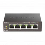 Коммутатор D-link DGS-1005P/B3A 1000 Base-T (1000 мбит/с)