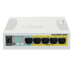 Коммутатор Mikrotik RB260GS 1000 Base-TX (1000 мбит/с), 1 SFP порт