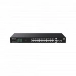 Коммутатор TENDA G2228P-24-410W 1000 Base-T (1000 мбит/с), 2 SFP порта
