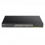 Коммутатор D-link DGS-1250-28XMP/RU/A1A 1000 Base-T (1000 мбит/с), 4 SFP порта