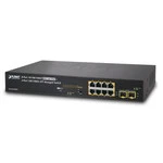 Коммутатор Planet GS-4210-8P2S 1000 Base-TX (1000 мбит/с), 2 SFP порта