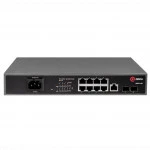 Коммутатор QTECH QSW-3420-10T-POE-AC 1000 Base-T (1000 мбит/с), 2 SFP порта