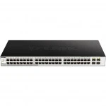 Коммутатор D-link DGS-1210-52/ME DGS-1210-52/ME/B2A 1000 Base-T (1000 мбит/с), 4 SFP порта