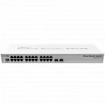 Коммутатор Mikrotik CRS326-24G-2S+RM 1000 Base-TX (1000 мбит/с), 2 SFP порта
