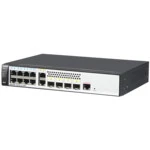 Коммутатор Huawei 8GE 2SFP 2DP S5720S-12TP-LI-AC 98010568 1000 Base-TX (1000 мбит/с), 4 SFP порта