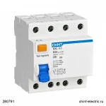 CHINT NXL-63 6kA 3P+N 40A 30mA AC 280791
