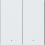 Aqara Выключатель настенный двухклавишный Smart Wall Switch H1 Zigbee 3.0 White AK074EUW01/WS-EUK04