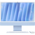 Моноблок Apple iMac A3137 24" 4.5K M4 MWV13B/A 24 ", Apple, Apple M4 Series, Apple M4 10-Core, 2.89 ГГц, 16 Гб, SSD, 256 Гб