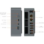 Персональный компьютер Beelink BL/EQR7- LP/7735HS/24G/500G/Milky Grey Ryzen 7, 7735HS, 3.2, 24 Гб