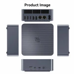 Персональный компьютер Beelink BL/EQi13-LP/13500H/24G/500G/Milky Grey Core i5, 13500H, 2.6, 24 Гб