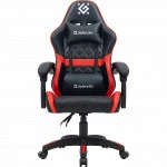 Компьютерный стул Defender Codec чёрный/красный 64300