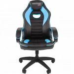 Компьютерное кресло Chairman Game 16 Black/Blue 7213488