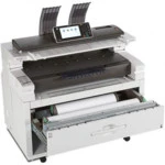 Плоттер Ricoh Aficio MP Pro W6700SP 417290 Монохромный (Ч/Б), Лазерная, A0+ (36 дюймов) (914)
