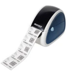 Принтер этикеток Mertech MPRINT LP80 EVA RS232-USB White & blue MPRINT4526