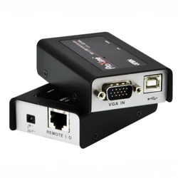 Аксессуар для ПК и Ноутбука ATEN USB VGA Cat 5 Mini KVM Extender CE100-AT-G