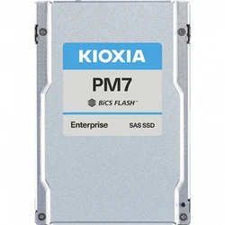 Серверный жесткий диск KIOXIA SSD 15.36Tb SAS Kioxia PM7-R (KPM7VRUG15T3) SSD, 2,5 SFF, 15.36 ТБ, SAS