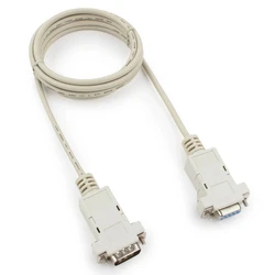 Аксессуар для сервера Cablexpert Кабель удлинитель COM (rs232) порта 9m/9f, 1.8м, пакет, CC-133-6-N
