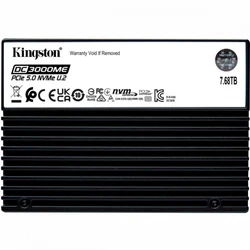Серверный жесткий диск Kingston SEDC3000ME/7T6 SSD, 2,5 SFF, 7.68 ТБ, PCIe