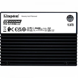 Серверный жесткий диск Kingston SEDC3000ME/15T3 SSD, 2,5 SFF, 15.36 ТБ, PCIe