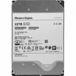 Серверный жесткий диск Western Digital Ultrastar DC HC570 WUH722222AL5204 HDD, 3,5 LFF, 22 ТБ, SAS