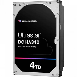 Серверный жесткий диск Western Digital 4Tb SATA-III WD Ultrastar DC HA340 (WUS721204BLE6L4) HDD, 3,5 LFF, 4 ТБ, SATA