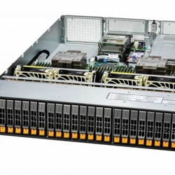Сервер Supermicro SYS-221H-TN24R SYS-221H-TN24R (bundle12) 2U Rack, Xeon Silver 4510, 2400 МГц, 12, 30, 4 x 32 ГБ, SFF 2.5", 1x 480 ГБ