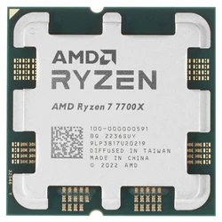 Процессор AMD Ryzen 7 7700X Ryzen 7 7700X OEM 4.5 ГГц, 32 МБ, OEM