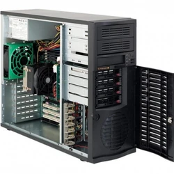 Сервер Supermicro CSE-733TQ-668BK/X11SCL-F MT7332236-001 (Tower, Xeon E-2236, 3400 МГц, 6, 12, 1 x 16 ГБ, LFF 3.5", 2x 480 ГБ)