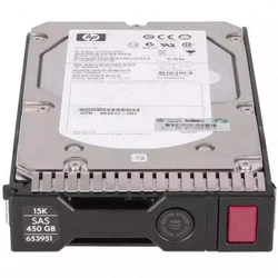 Серверный жесткий диск HPE 450GB 6G SAS 15K rpm LFF (3.5-inch) 652615-B21 HDD, 3,5 LFF, 450 ГБ, SAS
