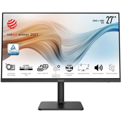 Монитор MSI Modern MD272QXP 9S6-3PB19H-233 27 ", IPS, Quad HD 2560x1440 (16:9), 100 Гц