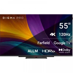 Телевизор Digma Pro 55C 55 ", Smart TV, Черный