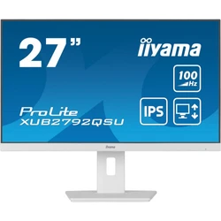 Монитор IIYAMA XUB2792QSU-W6 27 ", IPS, Quad HD 2560x1440 (16:9), 100 Гц