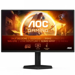 Монитор AOC 25G4SXU/01 24.5 ", IPS, Full HD 1920x1080 (16:9), 310 Гц