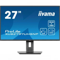 Монитор IIYAMA ProLite XUB2797UHSNP-B1 27 ", IPS, 4K UHD 3840x2160 (16:9), 60 Гц