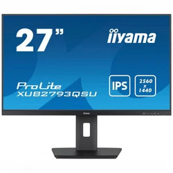 Монитор IIYAMA ProLite XUB2793QSU-B7 27 ", IPS, Quad HD 2560x1440 (16:9), 100 Гц