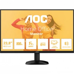 Монитор AOC 24B35HM2 24B35HM2/01/00 23.8 ", VA, Full HD 1920x1080 (16:9), 100 Гц