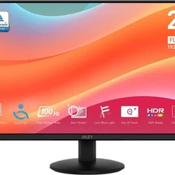 Монитор MSI Pro MP242L 9S6-3PD5CT-016 23.8 ", IPS, Full HD 1920x1080 (16:9), 100 Гц