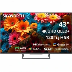 Телевизор Skyworth 43Q67H 43 ", Черный